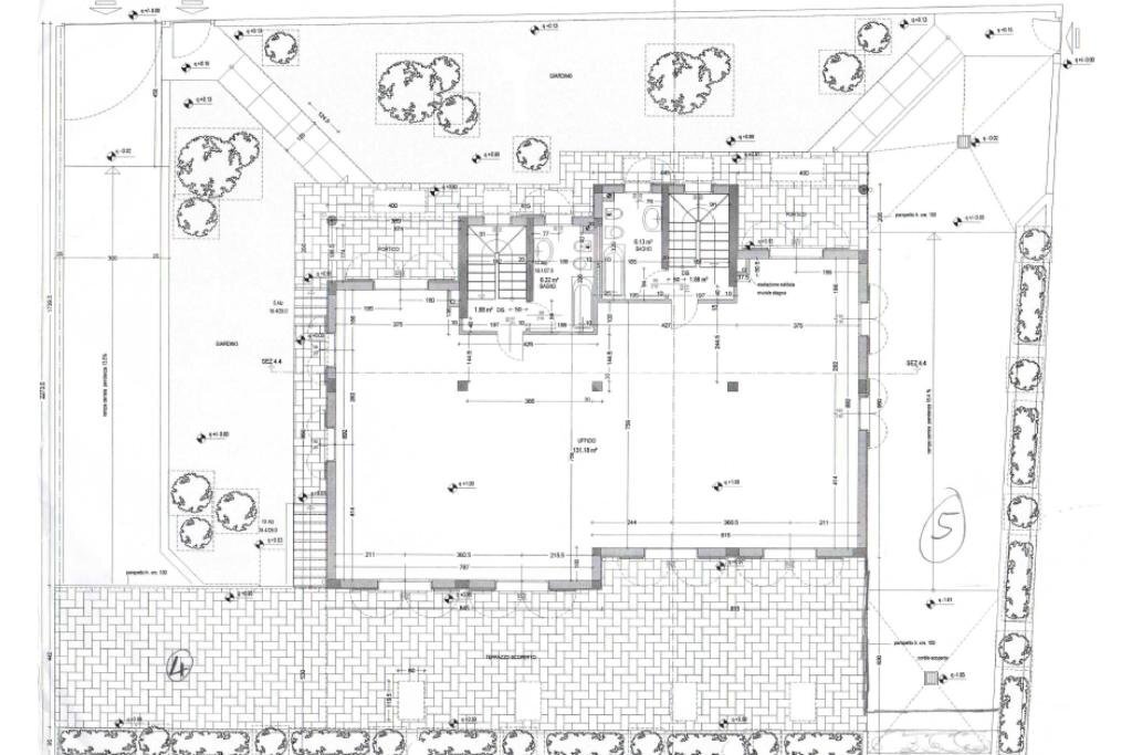 Portion of a house Via Del Carroccio, Cambiago - floor plans 1