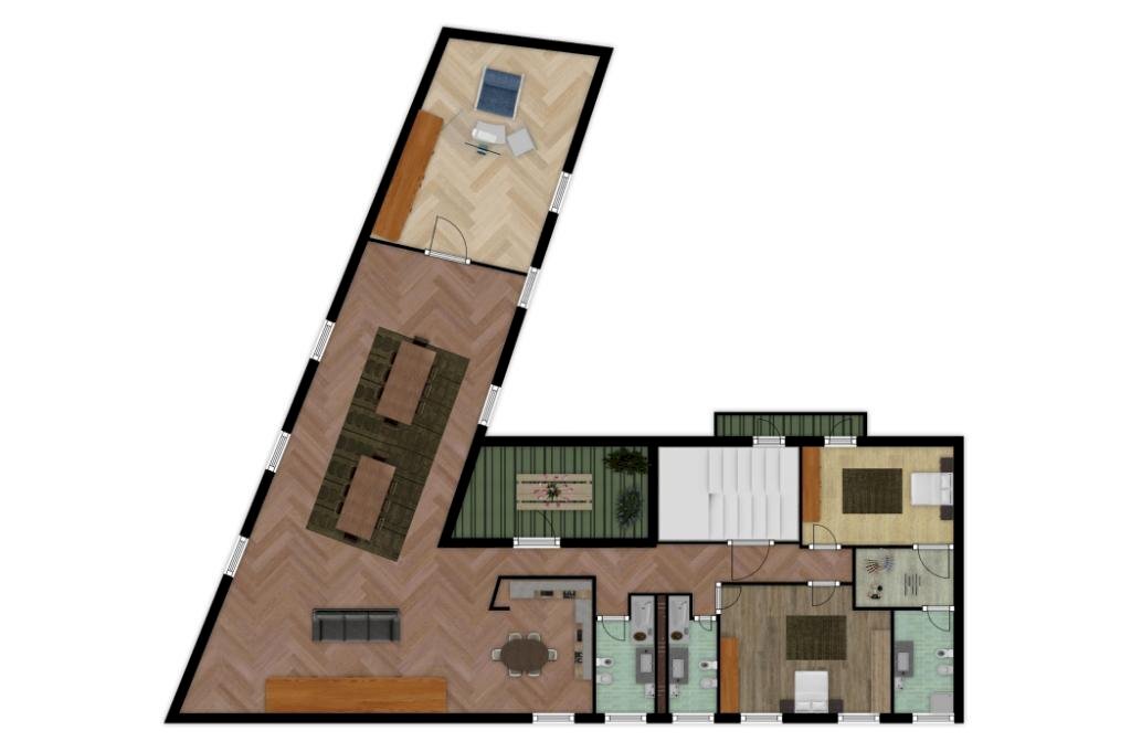 Casa indipendente Via Verdi angolo Via Manzoni, Corbetta - planimetria 1