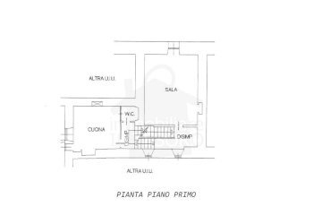 Planimetria - Casa indipendente via Toselli, San Leo - foto 23