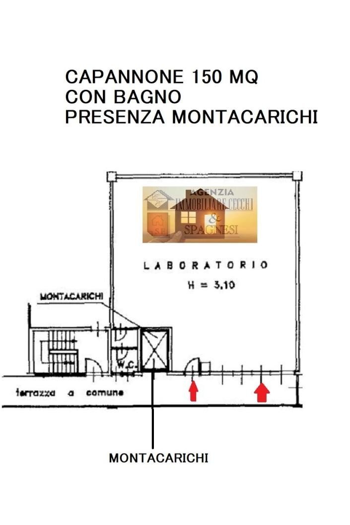 Shed via dell'Artigianato, Poggio a Caiano - floor plans 1
