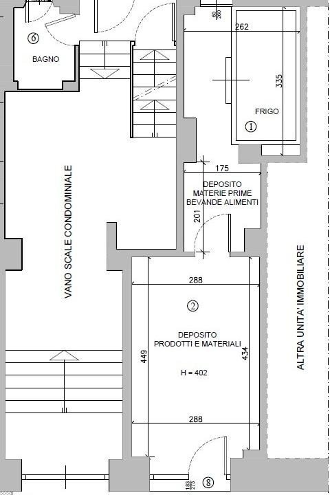 Negozio via Torino, 171/A, Carmagnola - planimetria 1