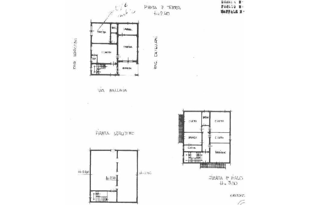 Villa Via Legano, Castelnovo di Sotto - planimetria 1