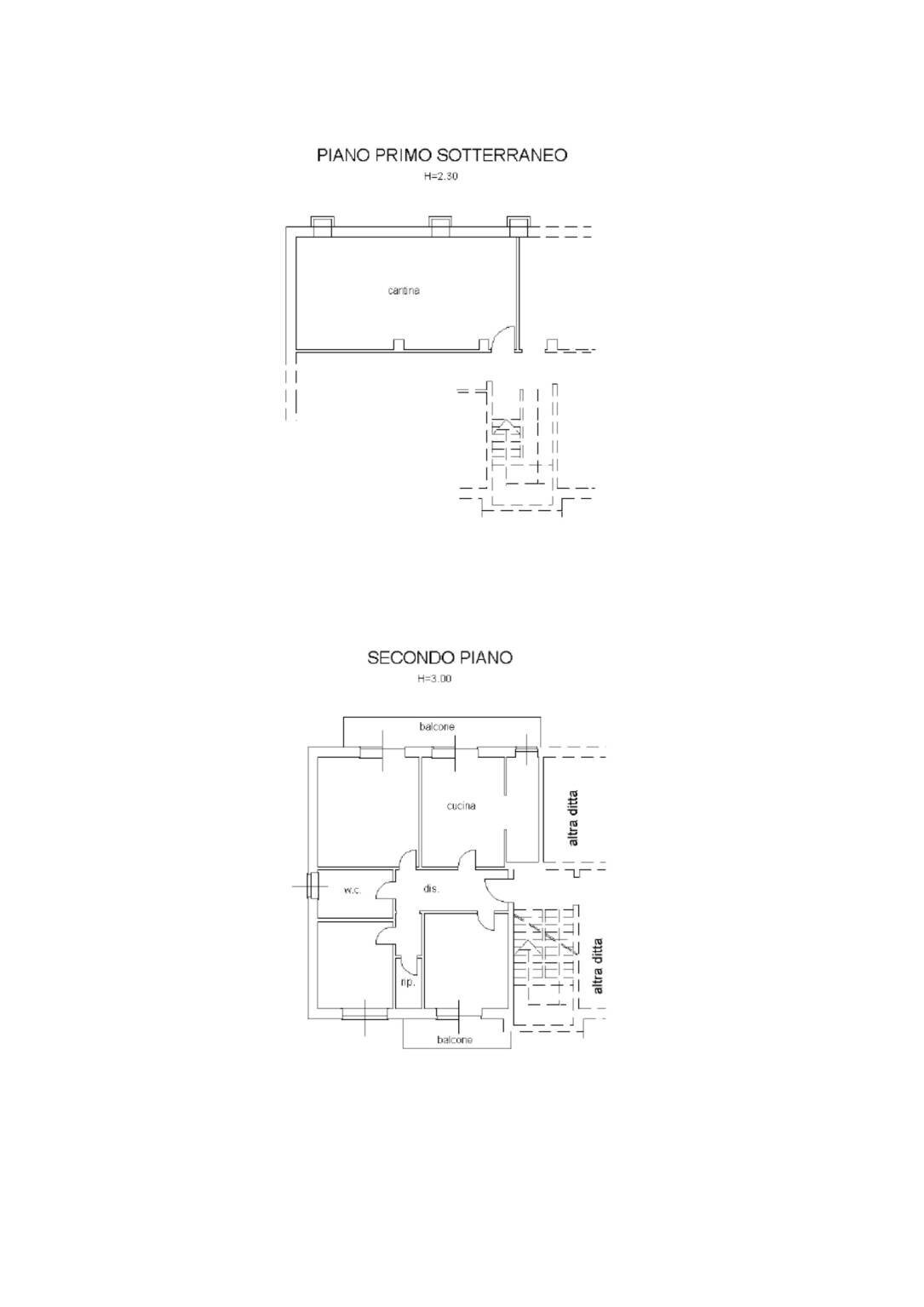 Quadrilocale Regione San Quirico, 573, Centallo - planimetria 1
