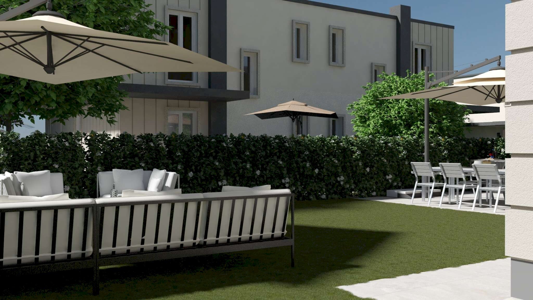 palazzina a esterno-3 - Trilocale via Mazzini, Casarile - foto 1