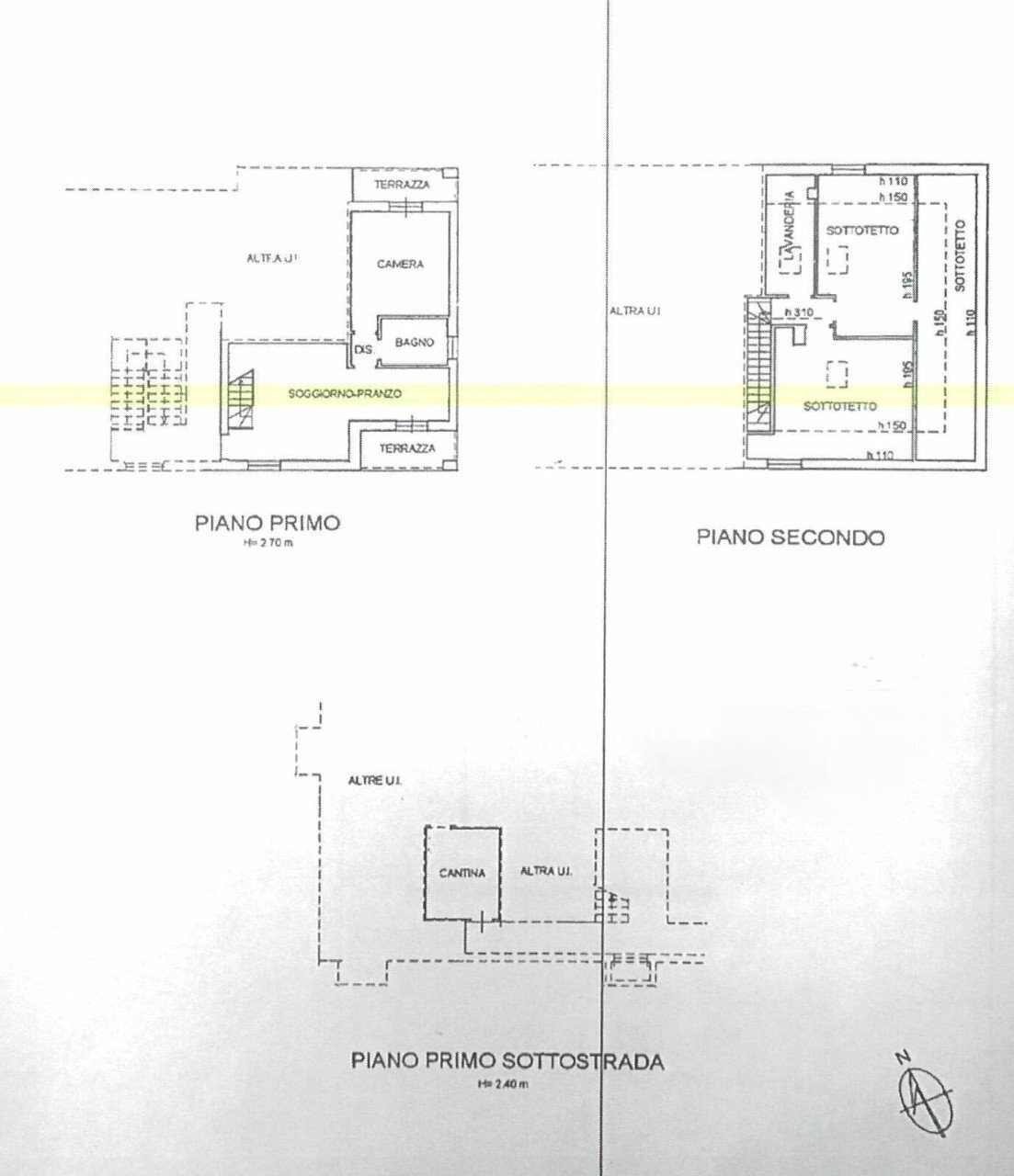 Apartment Castel San Pietro Terme - floor plans 1