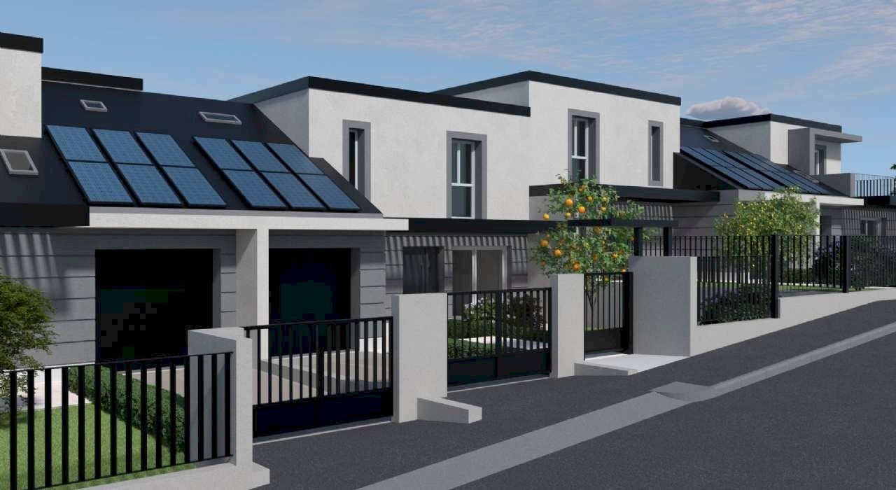 san zenone 7-sito-esterno-2 - Villa Quadrifamiliare San Zenone al Lambro - foto 3