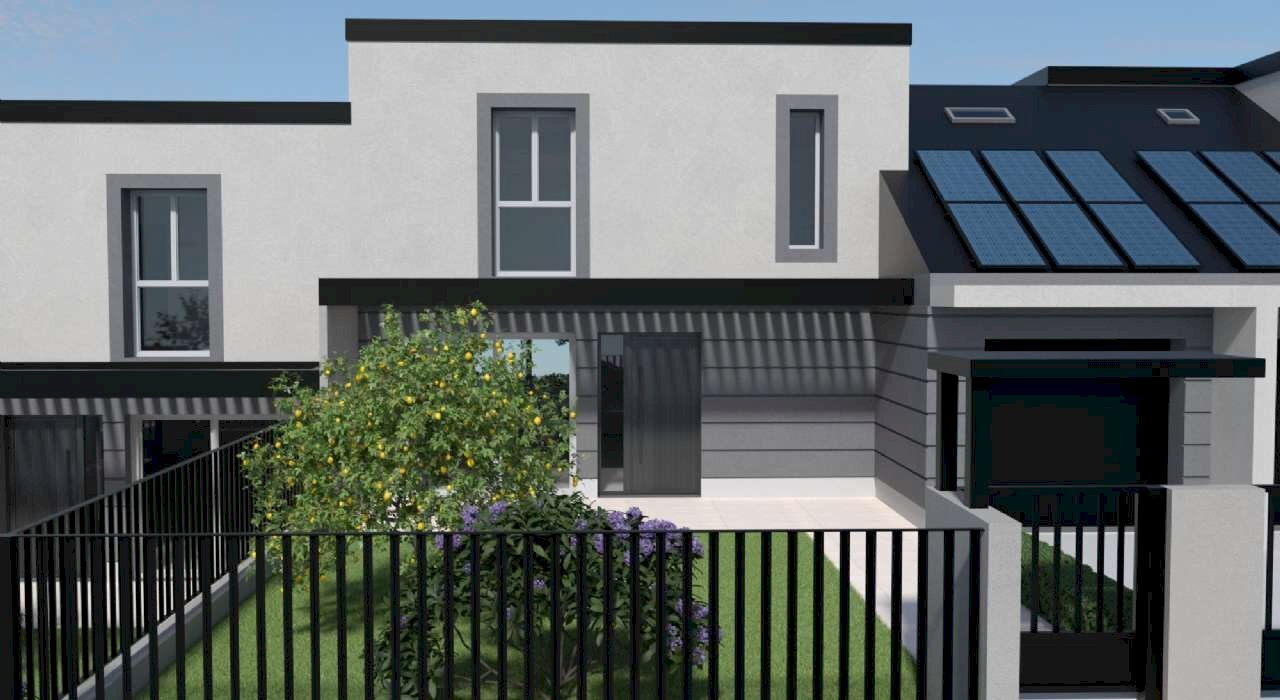 san zenone 7-sito-esterno-4 - Villa Quadrifamiliare San Zenone al Lambro - foto 2