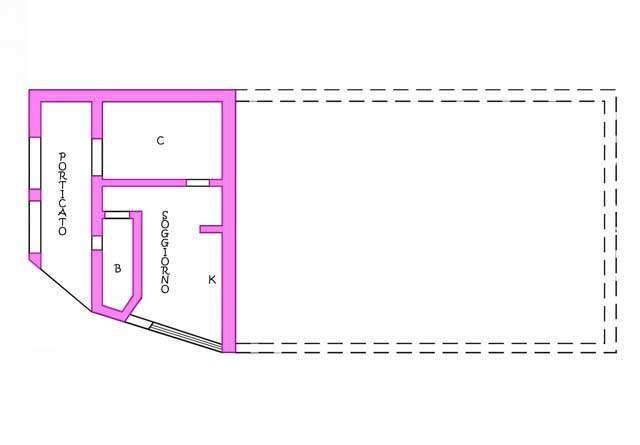 Villa strada Ciaixe, 52, Camporosso - planimetria 1