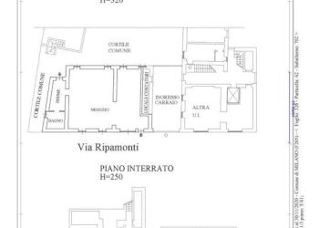 Planimetria - Shop via Giuseppe Ripamonti, 1, Milano - photo 10