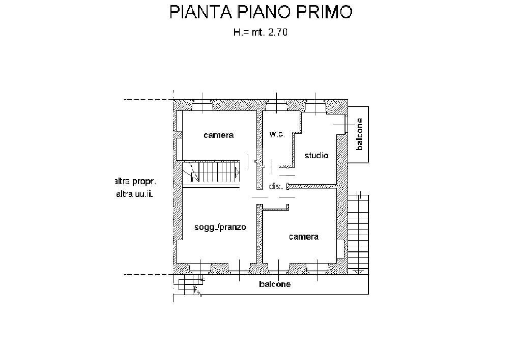 Independent house Via sacra san michele, Giaveno - floor plans 1