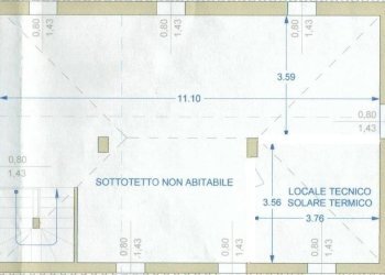 Planimetria - Villa via Avvocato Giuseppe Saracco, 28, Castel Rocchero - photo 10