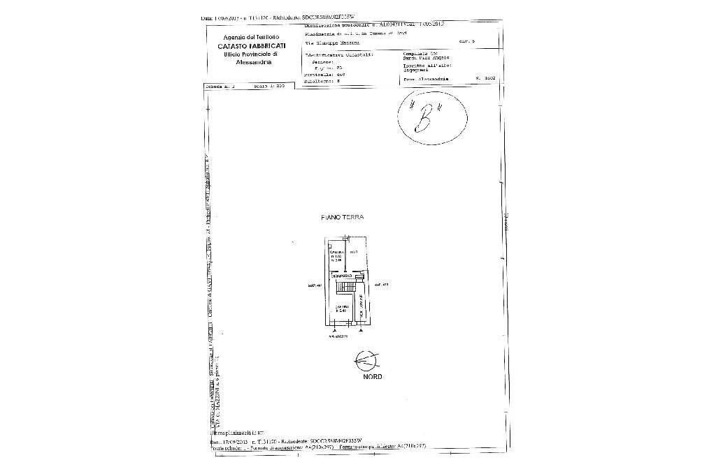 Apartment Via Giuseppe Mazzini, Gavi - floor plans 1