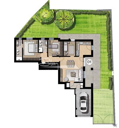 Three-room apartment Soliera - photo 1