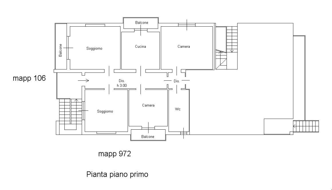Villa via generale chinotto, Arona - planimetria 1