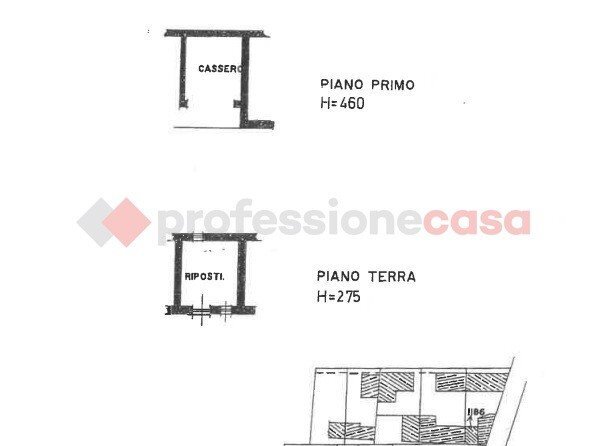 Four-room apartment via manzoni, Borgomanero - floor plans 1