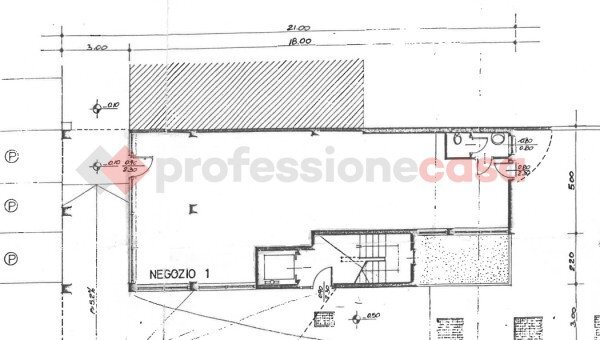 Shop via Matteotti, Arona - floor plans 1