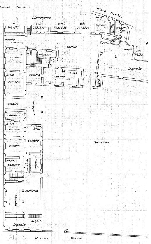 Stable - Palace via dei Partigiani, 1, Sizzano - floor plans 1