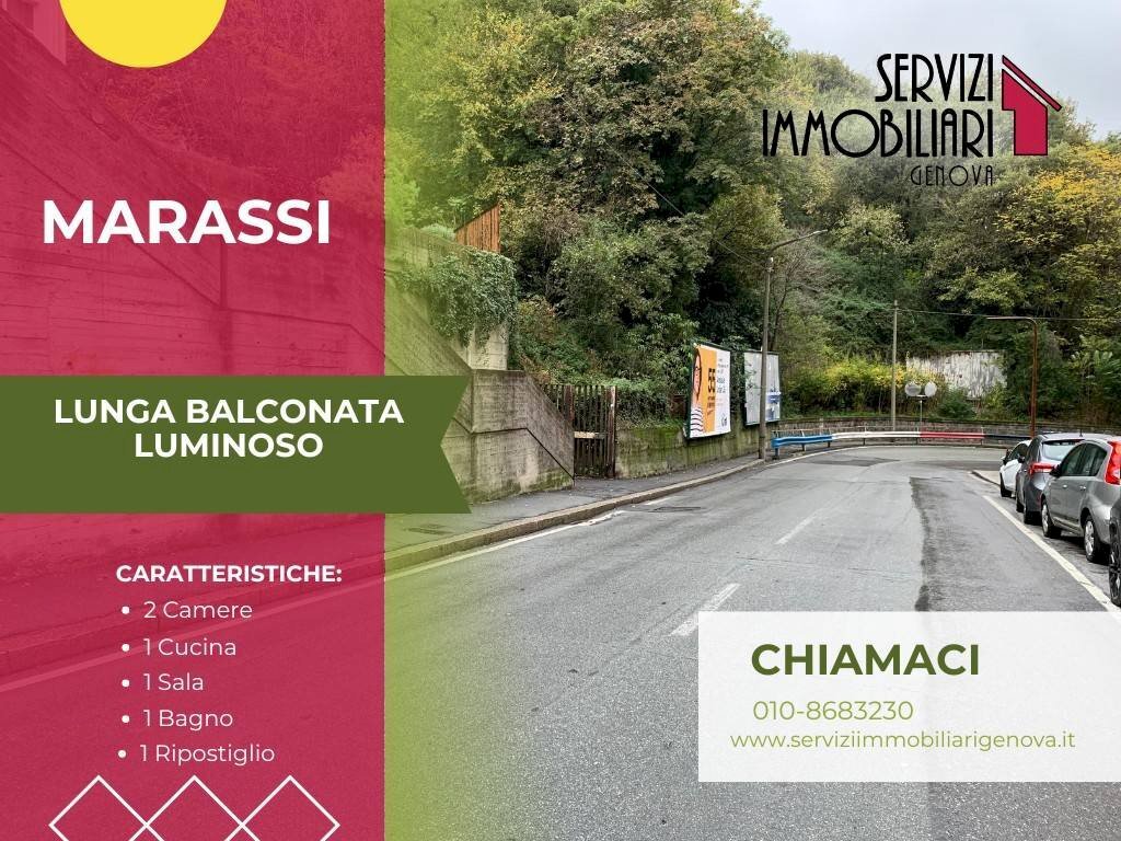 Zona - Three-room apartment viale Virginia Centurione Bracelli, Genova (neighborhood Marassi) - photo 1