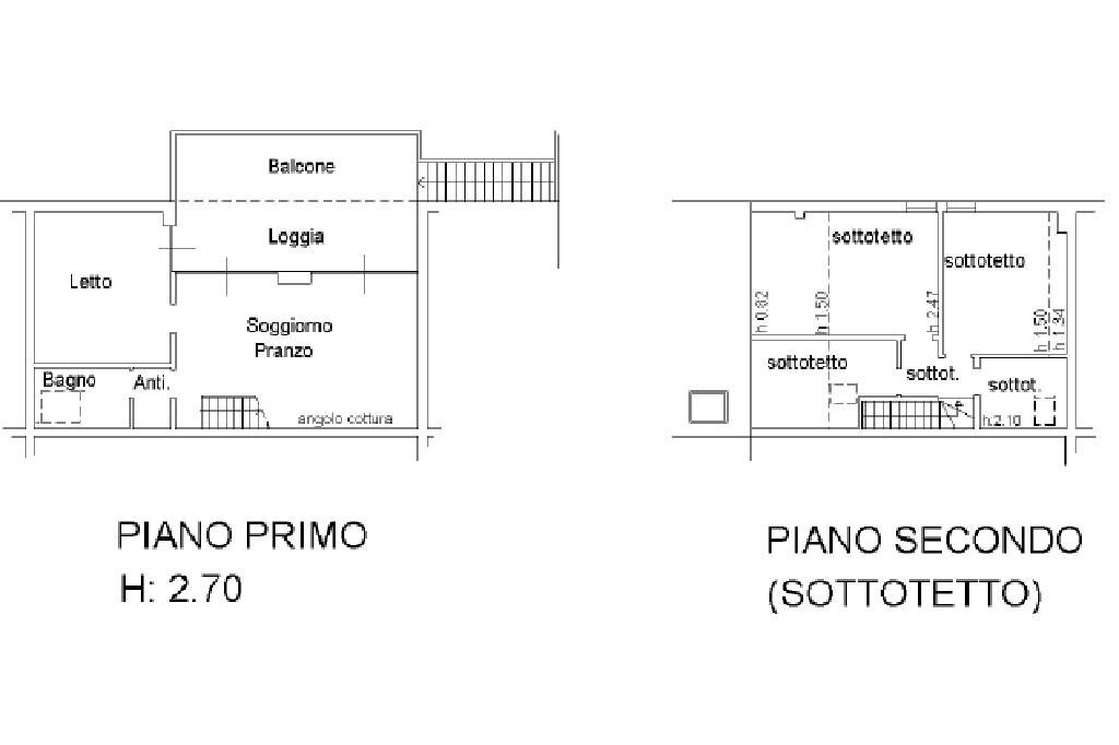 Appartamento Via Eugenio Montale, Cervia - planimetria 1