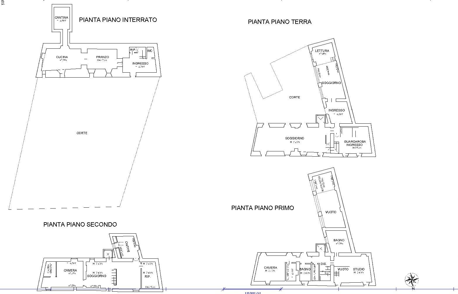 Villa via Castello, Gattico-Veruno - planimetria 1