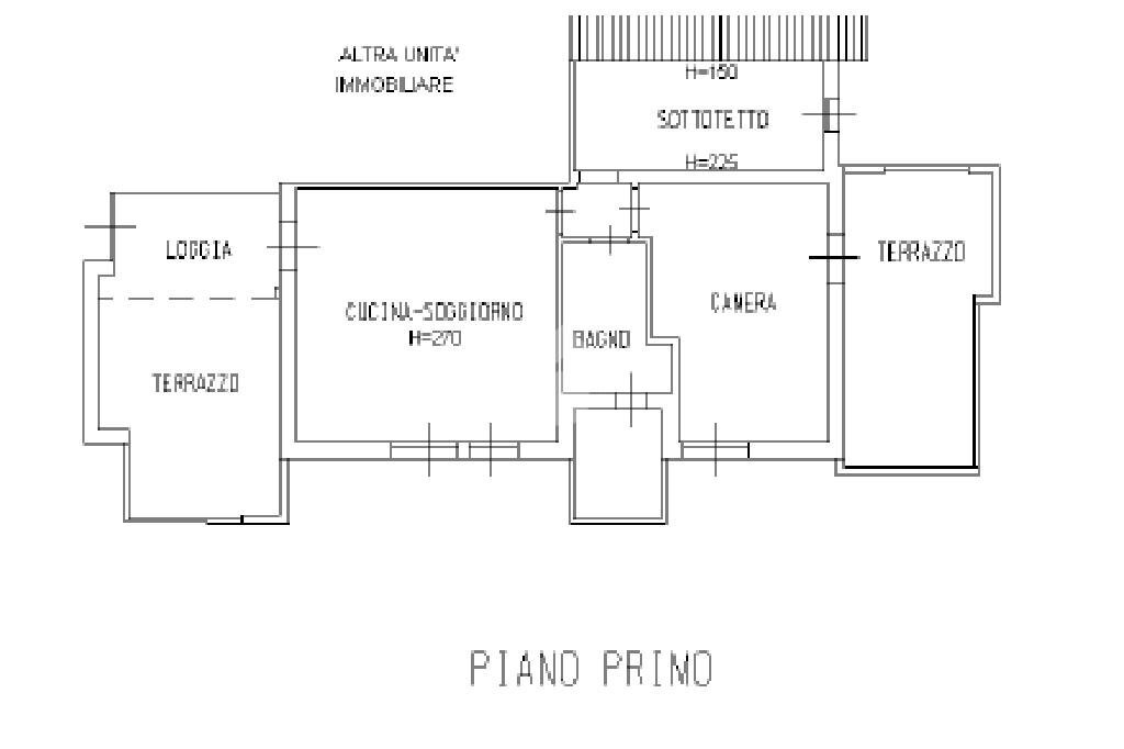 Three-room apartment Via Val di Non, Cervia - floor plans 1