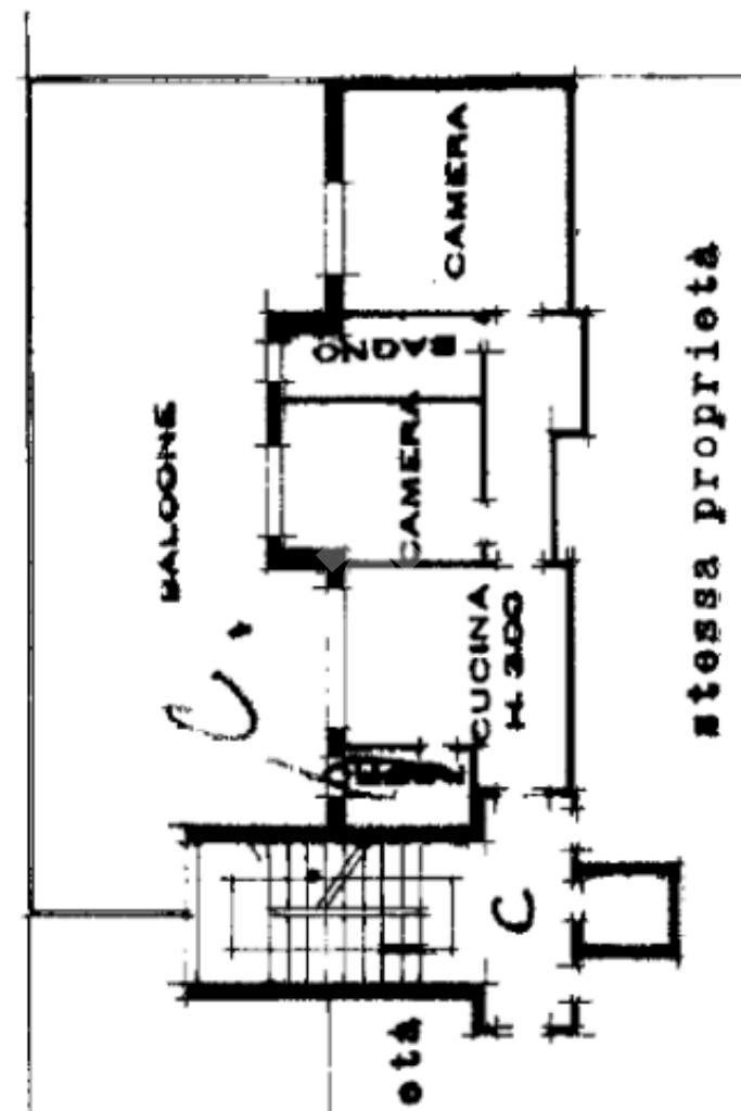 Trilocale Viale Tritone, Cervia - planimetria 1