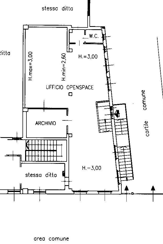Ufficio via Risorgimento, 87, Rho - planimetria 1