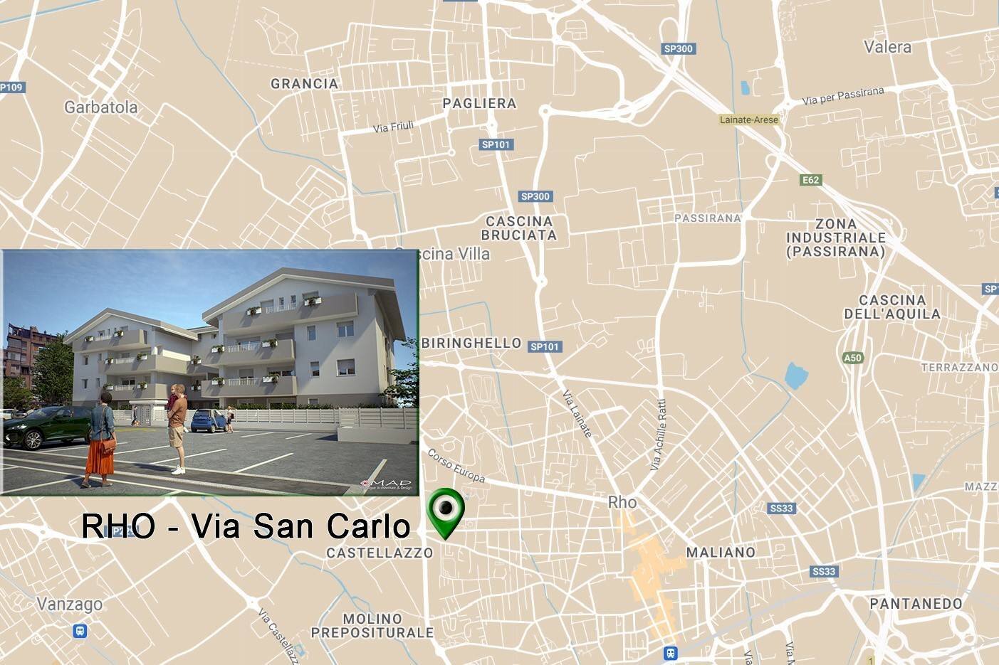 Trilocale via San Carlo, Rho - foto 2