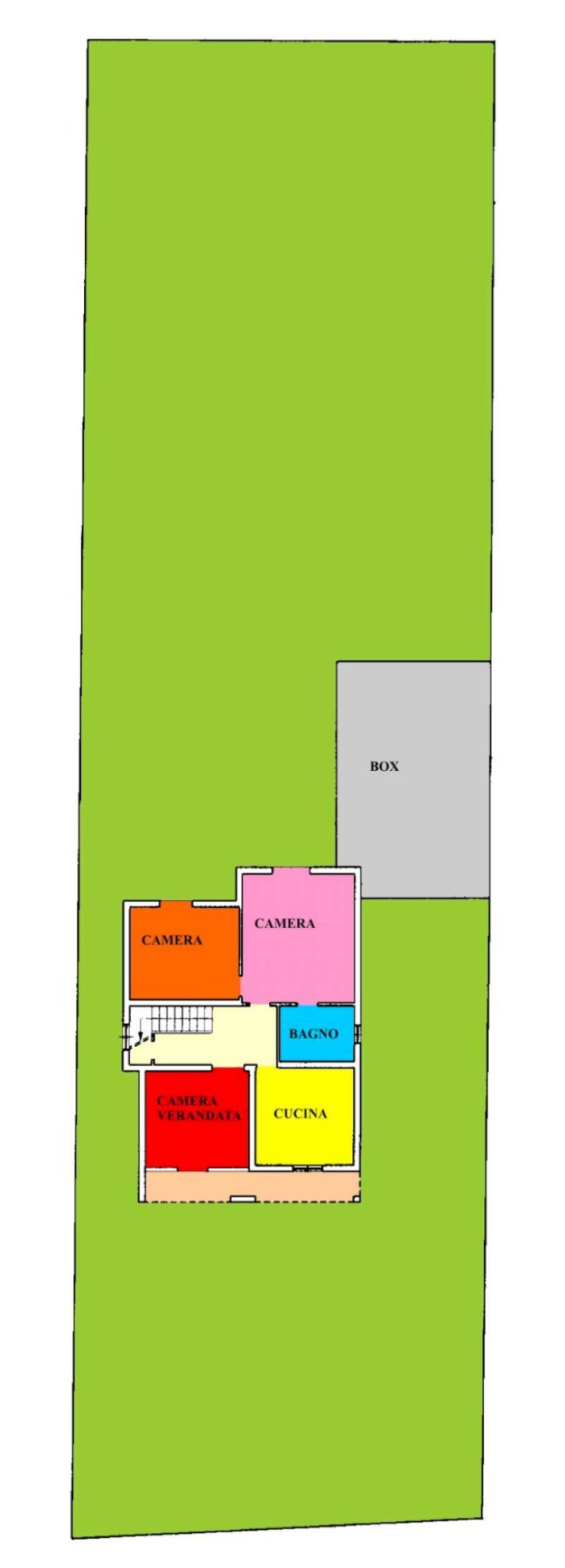 501 pt - Villa via Verdi, Trescore Cremasco - planimetria 1