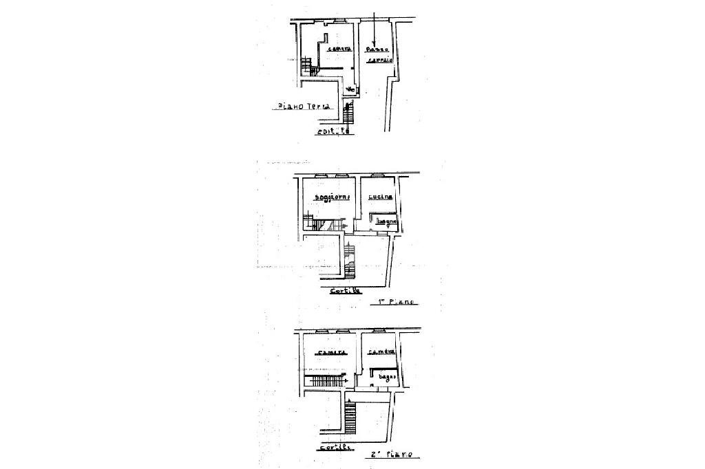 Four-room apartment Via San Giuseppe Maria Gambaro, Galliate - floor plans 1