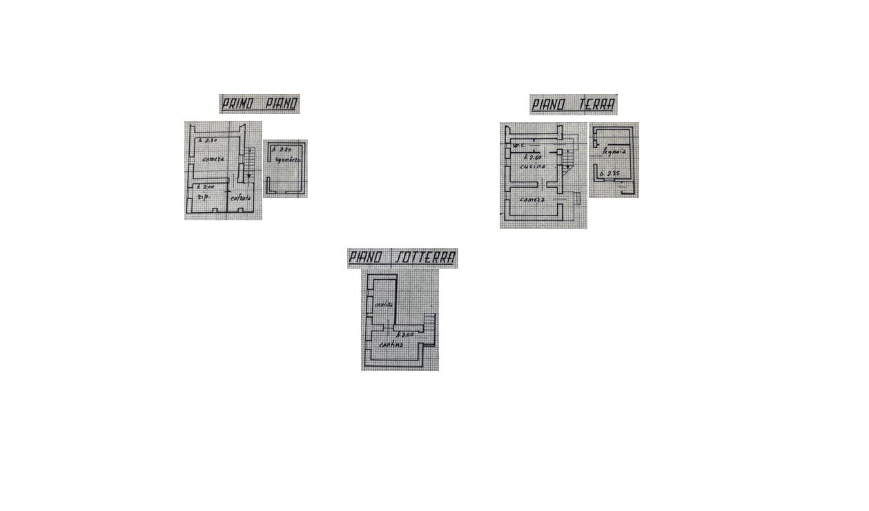 Casa semi indipendente Via Cornaletto, 2, Demonte - planimetria 1