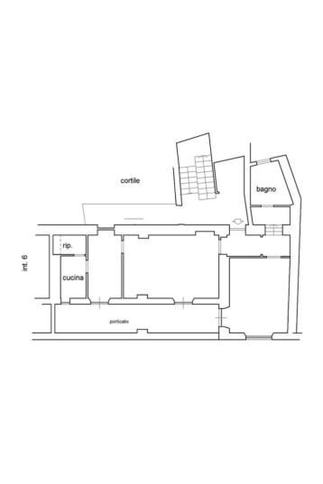 Attico piazza del Parlamento, 4, Roma (zona Centro Storico) - planimetria 1