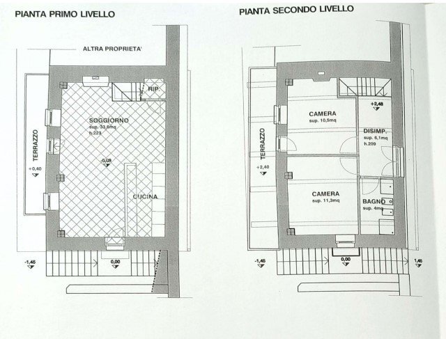 Baita Borgata Paschero, Snc, Celle di Macra - planimetria 1