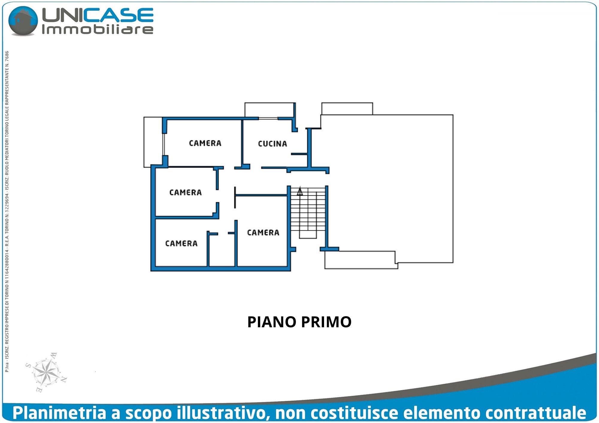 Appartamento via maritiri della libertà, 11, Bricherasio - planimetria 1
