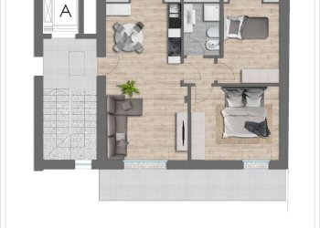 Three-room apartment Lissone - photo 13