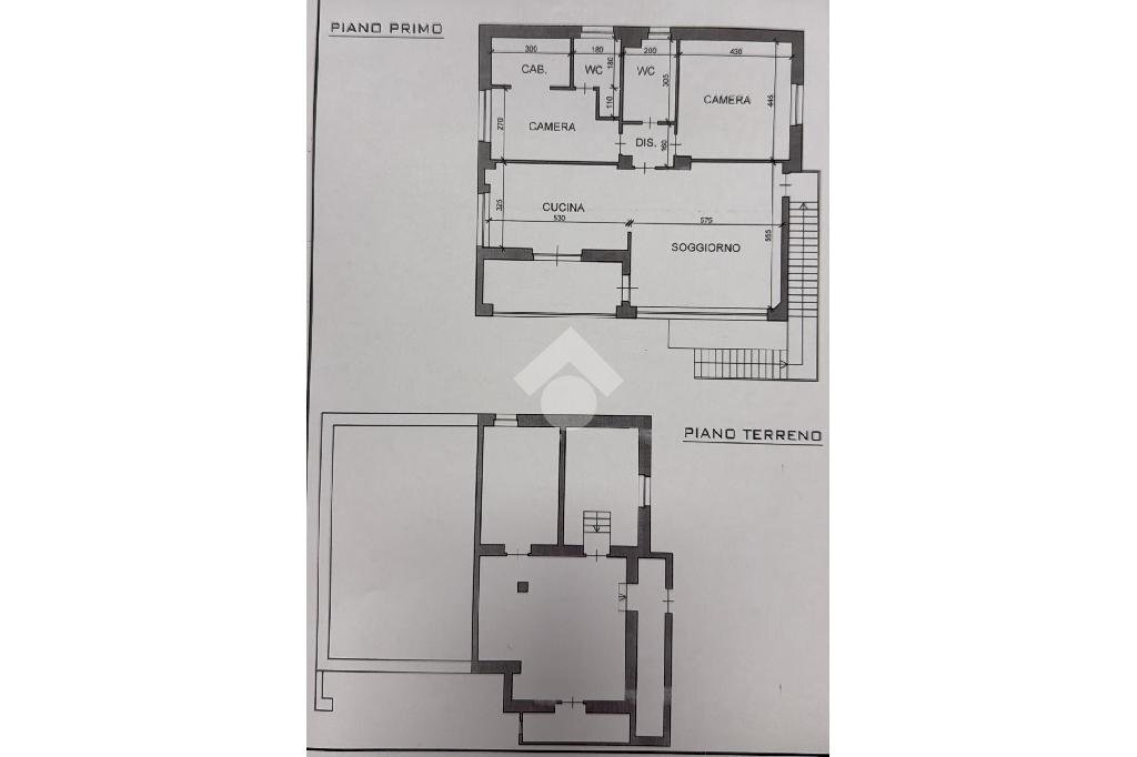 Portion of a house Via stresa, Rivoli - floor plans 1
