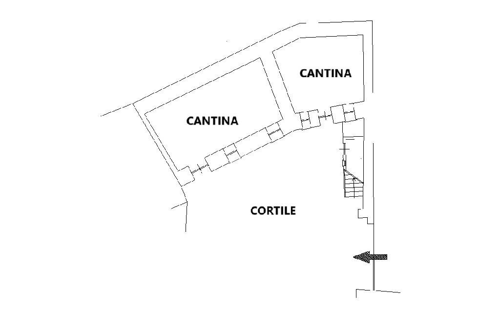 Casa semi indipendente Via Borello, Rifreddo - planimetria 1