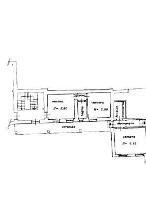 Casa indipendente via Molino, 69, Cigliè - planimetria 1