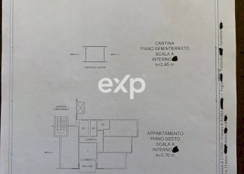 planimetria - Quadrilocale Via Giuseppe Lipparini, Roma - foto 38