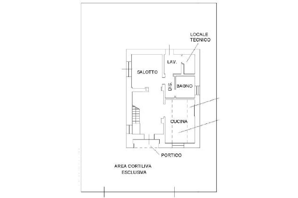 Villa Via Martiri di Fossoli, Carpi - planimetria 1