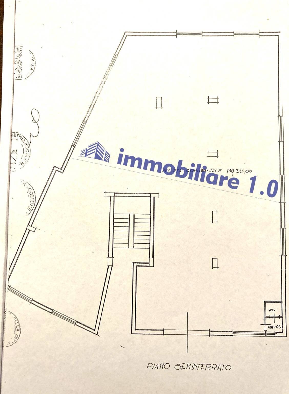 Magazzino via Sant'Ippolito, 12, Alcamo - planimetria 1
