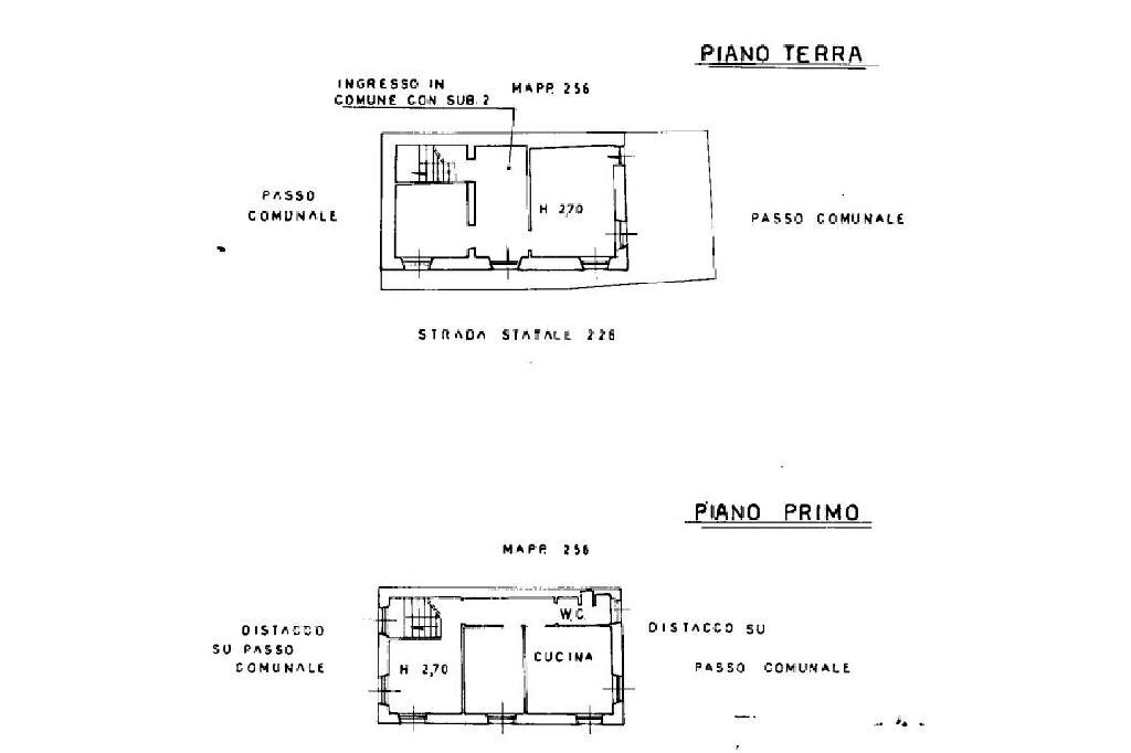 Rustic Via Avosso, Casella - floor plans 1