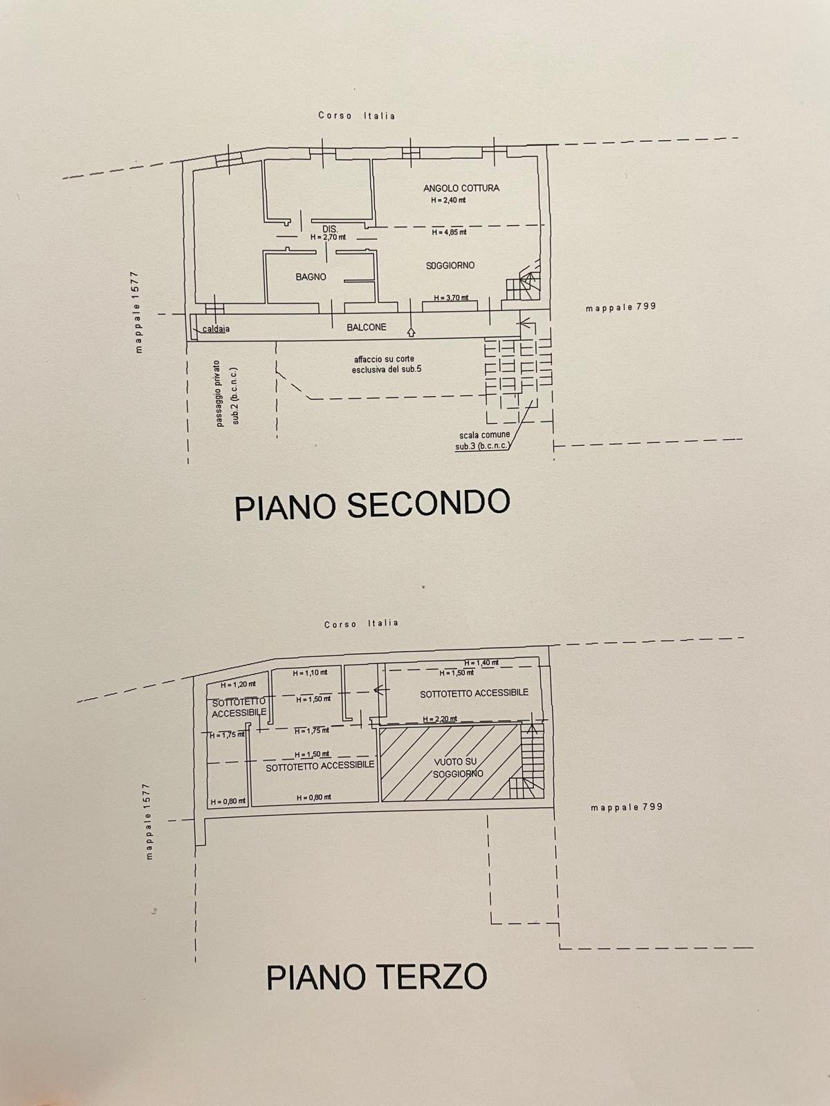 Appartamento Strambino - planimetria 1