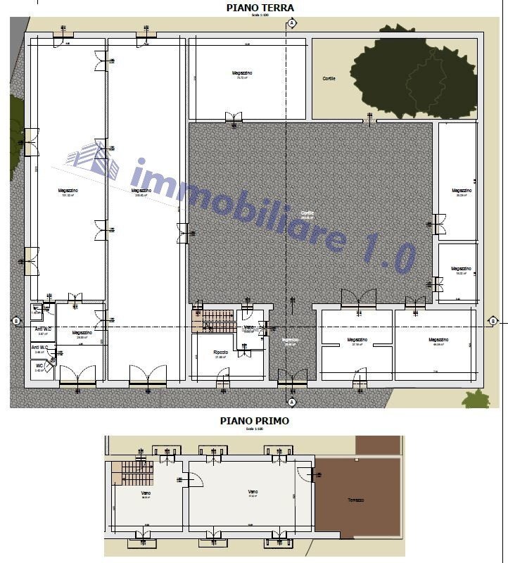 Rustico contrada Valle Nuccio, Alcamo - planimetria 1