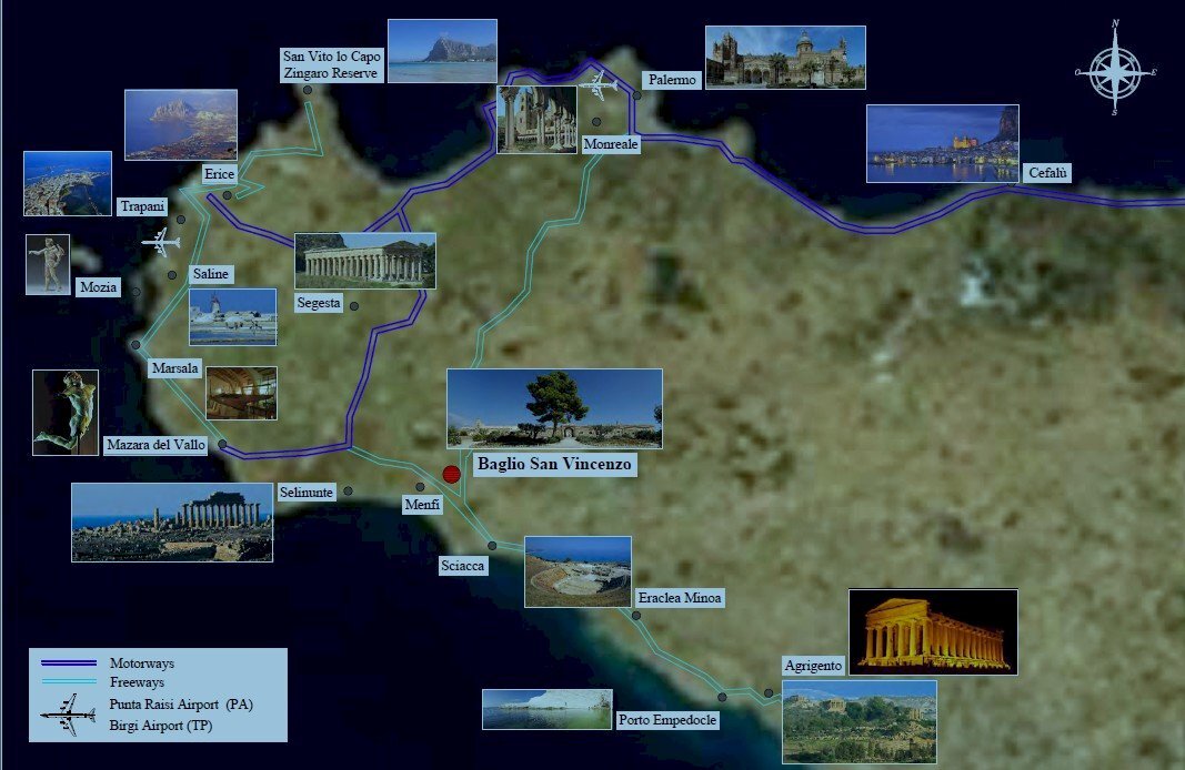 Rustic SP79, Menfi - floor plans 1