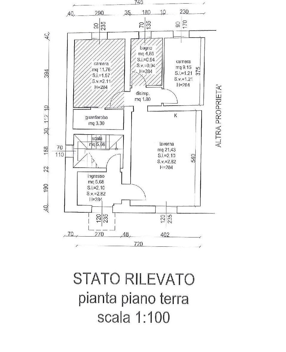 planimetrie piano terra - Independent house Mordano - floor plans 1
