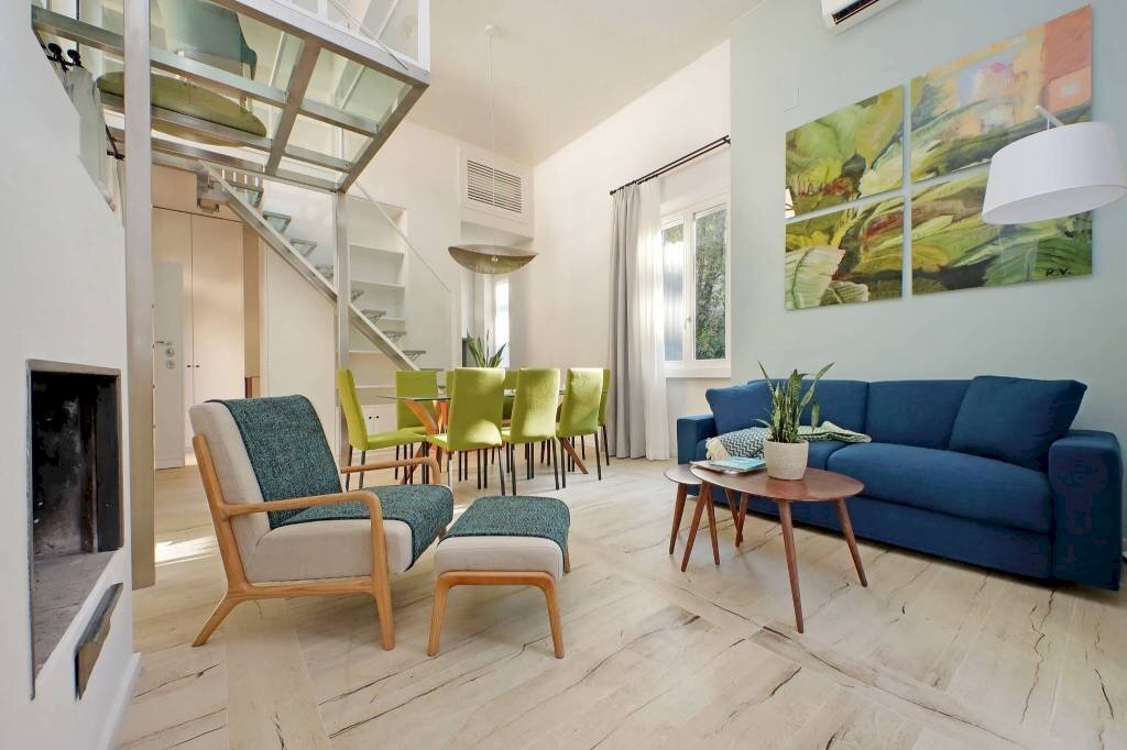 Salone - Bilocale via Margutta, 100, Roma (zona Centro Storico) - foto 1