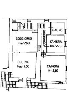 Rustico via Cuneo, 81B, Pianfei - planimetria 1