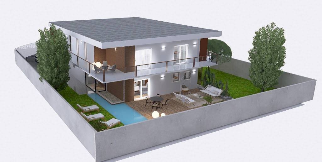 Facciata - Villa via Ragazzi del '99, Olgiate Olona - foto 2