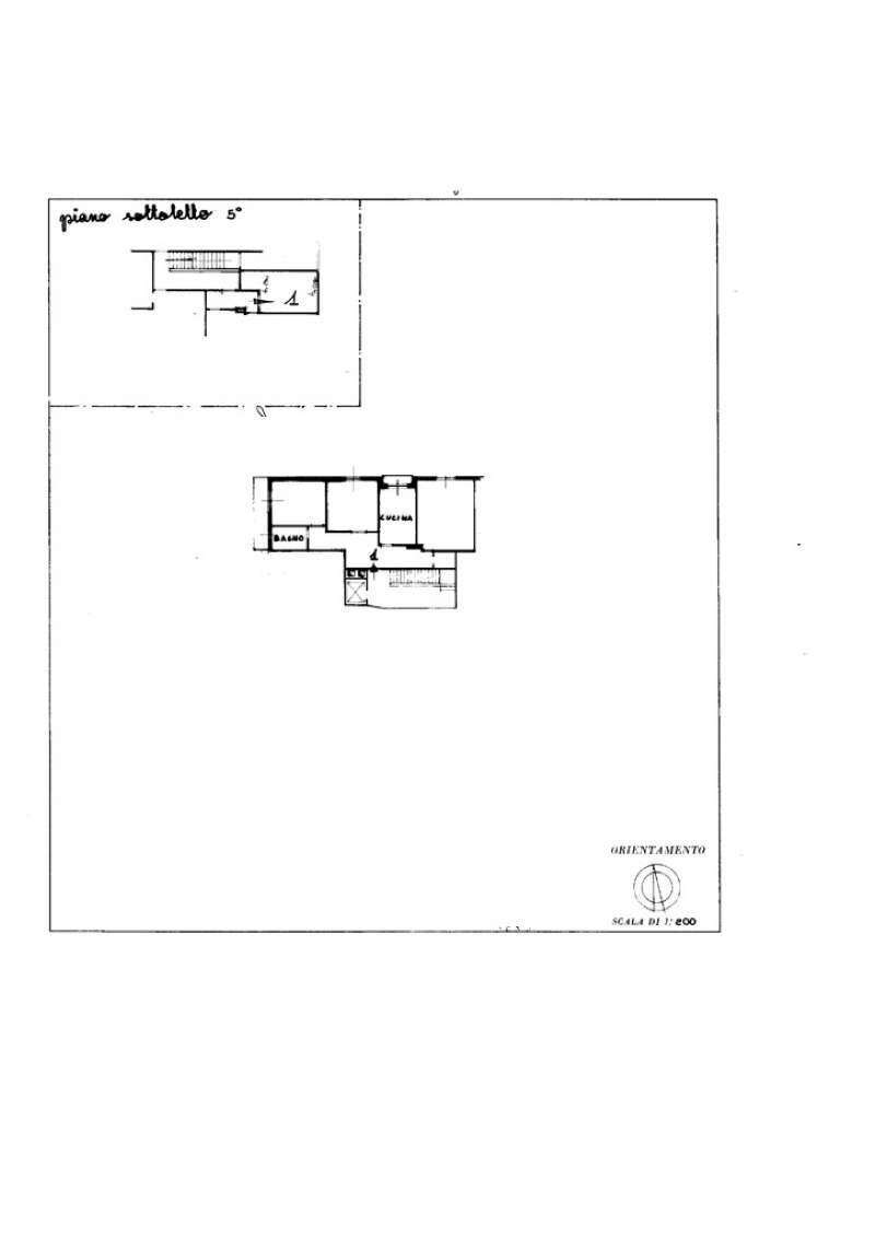 Planimetria - Trilocale via Parma, Chiavari - planimetria 1